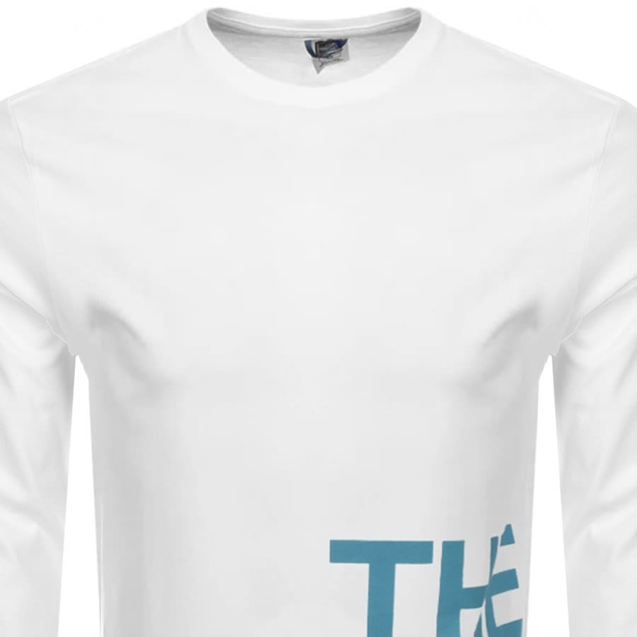 Alternative Image for ProductThe North Face Flow 1 Long Sleeve T Shirt White2